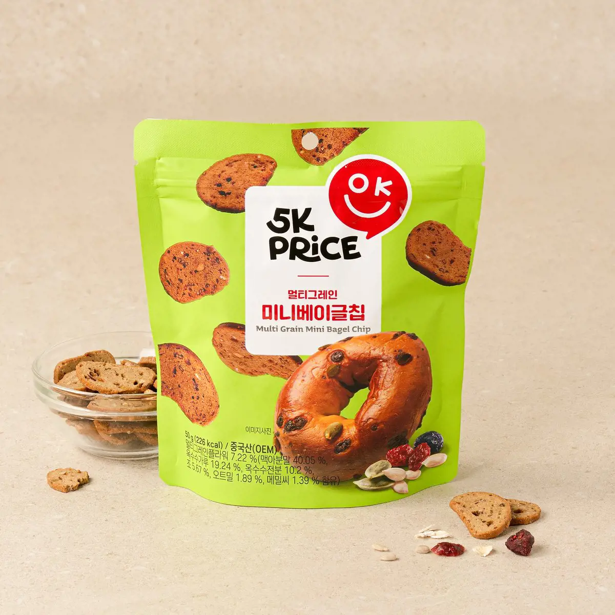 Снек bagel chip олон үртэй