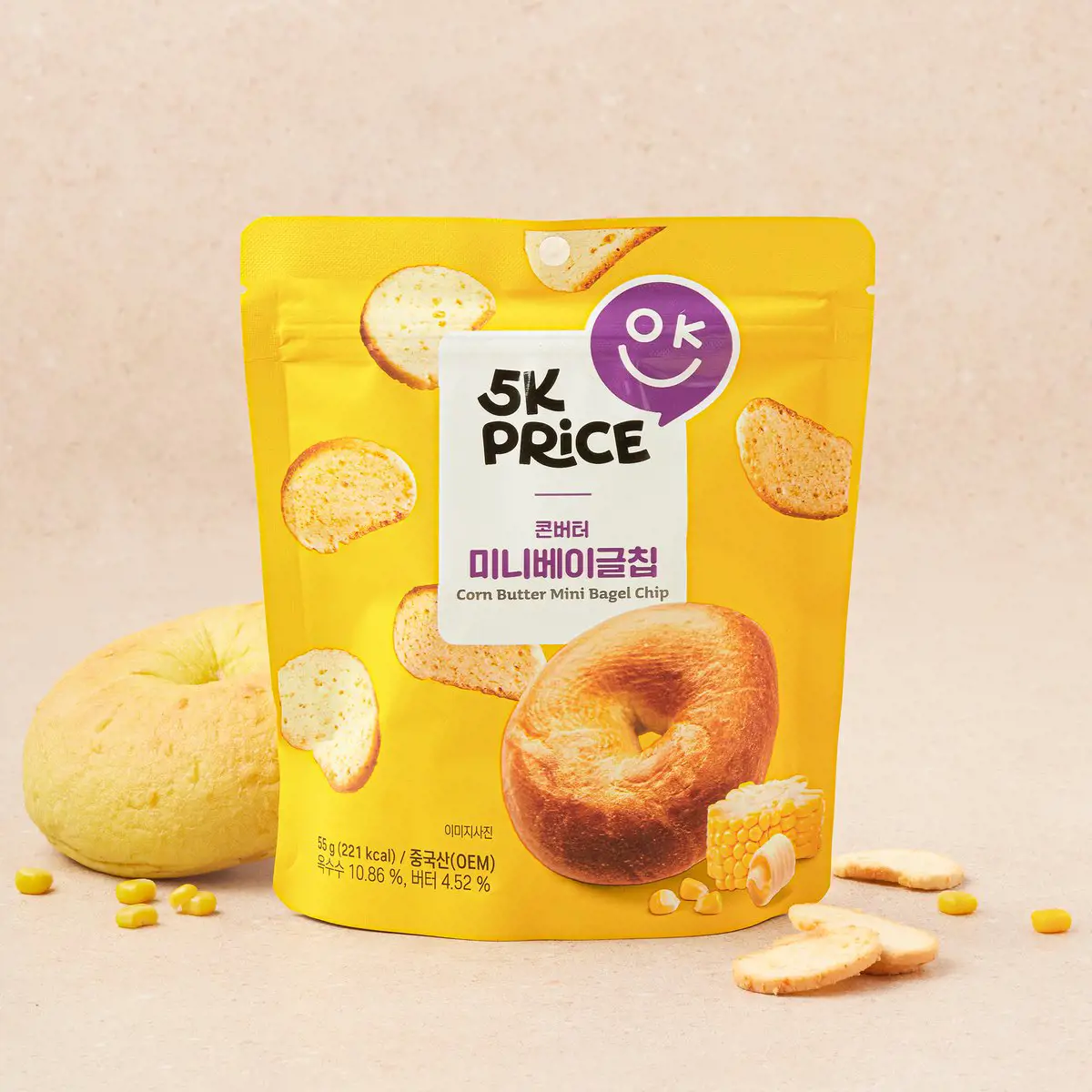 Снек bagel chip эрдэнэшиштэй