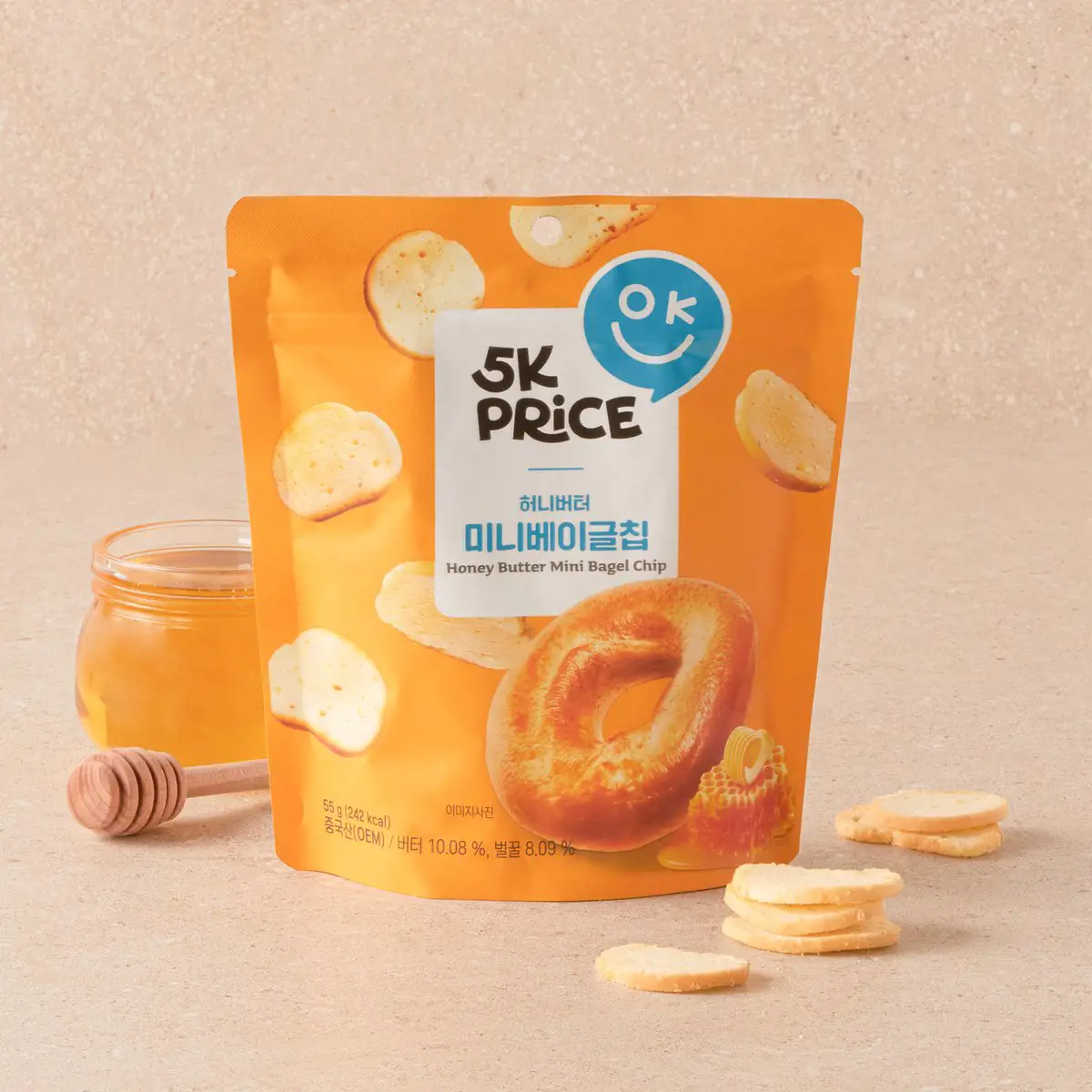 Снек bagel chip зөгийн балтай