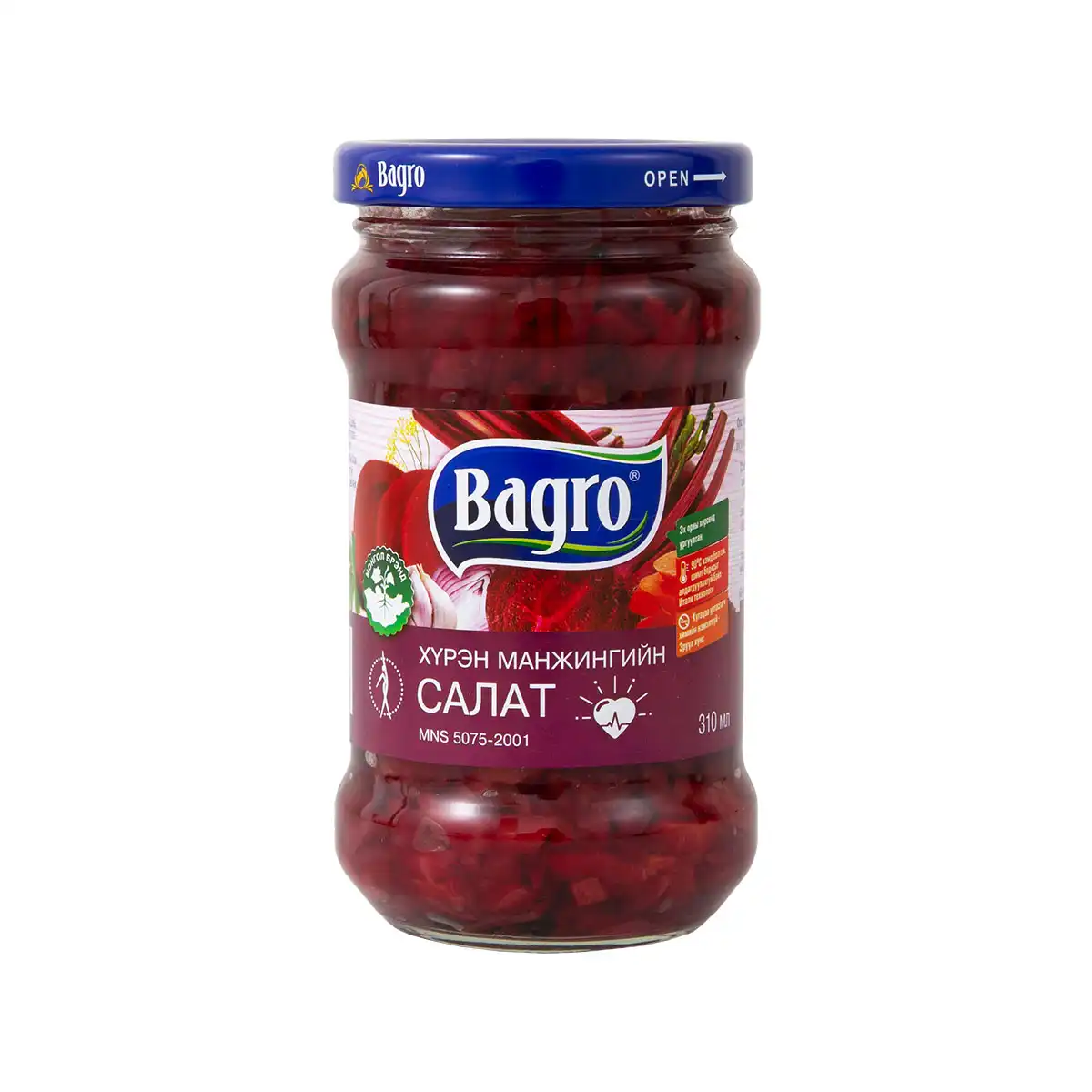 Салат хүрэн манжингийн Bagro