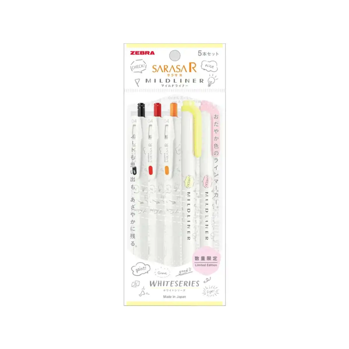 Тодруулагч Mildliner 5set A
